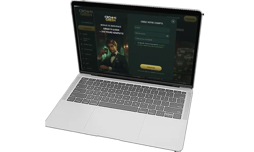 Codes promotionnels CrownGreen Belgique: codes bonus et bons de réduction exclusifs